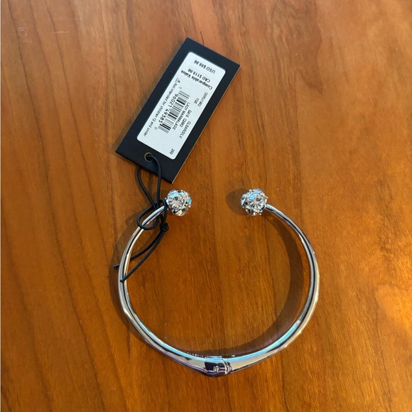 Kate Spade Silver Open Cuff Bracelet - Picture 2 of 5